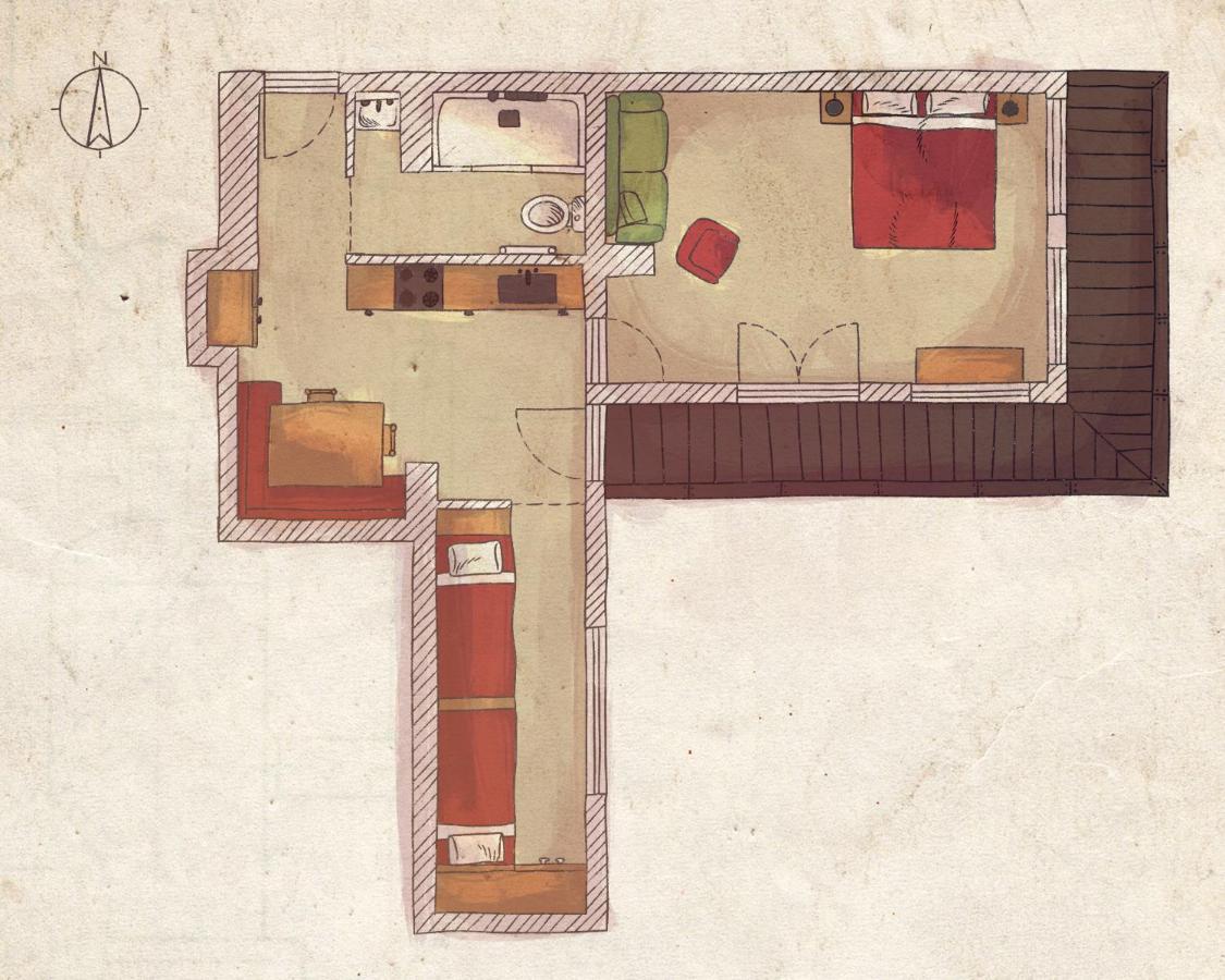 Apartment Reiter Zellbergeben Экстерьер фото